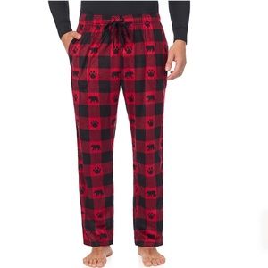Cuddl Duds Red Buffalo Fleece PJ Pajama Lounge Pant NEW 2XLT